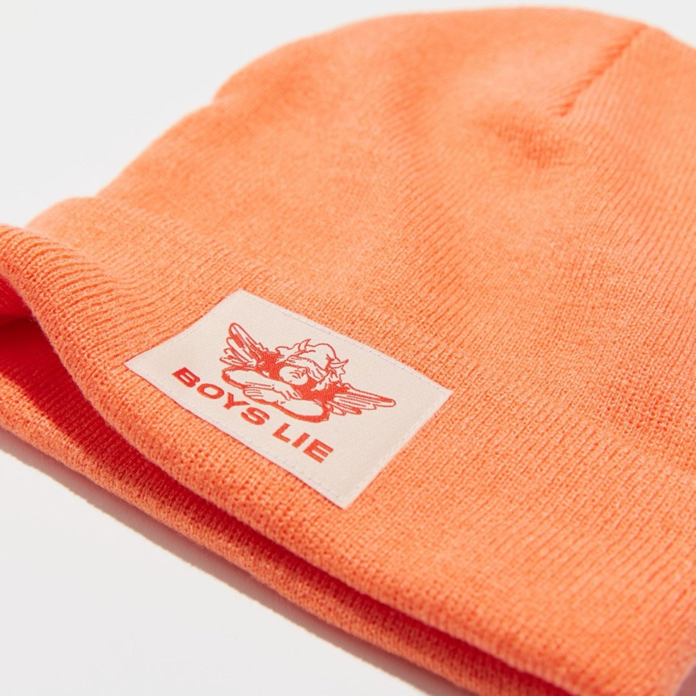 NEW Boys Lie Knit Beanie Hat
